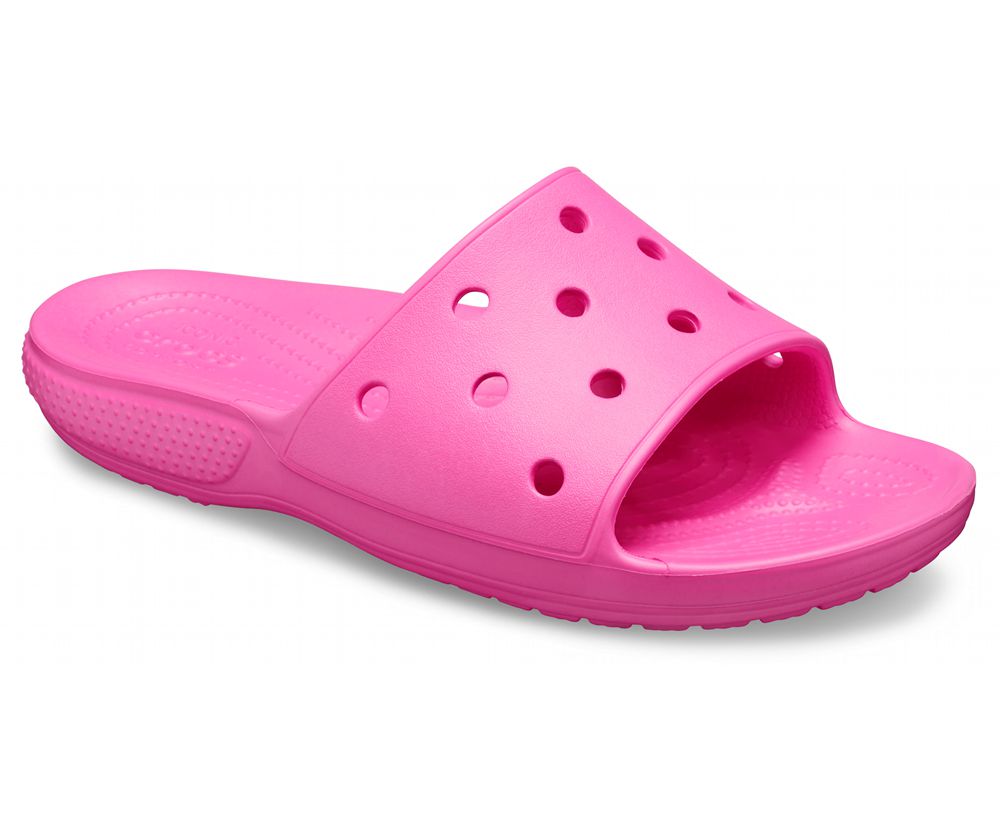 Crocs Classic Badesandaler Dame Lyserød | 968-KIHZBW