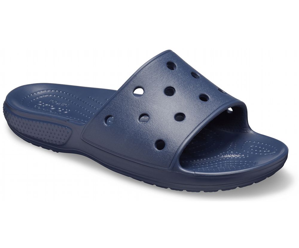 Crocs Classic Badesandaler Dame Mørkeblå | 853-MUQGWY