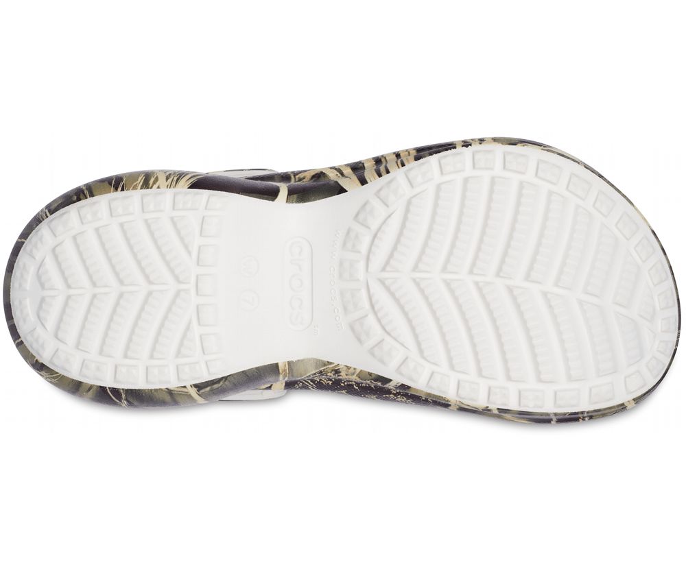 Crocs Classic Bae Realtree® Platform Træsko Dame Camouflage | 780-ISHNTZ