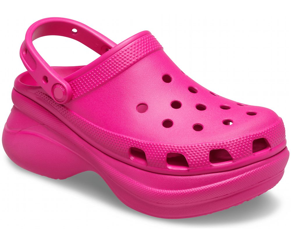 Crocs Classic Bae Træsko Dame Lyserød | 840-XKHSPM