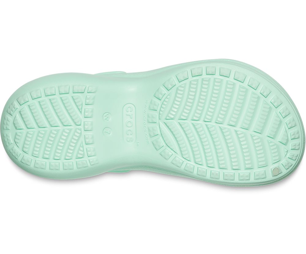 Crocs Classic Bae Træsko Dame Turkis | 564-HTRAPD