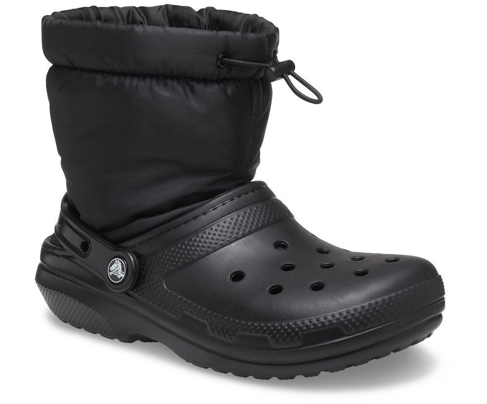 Crocs Classic Forede Neo Puff Støvler Dame Sort | 912-TEQCPD