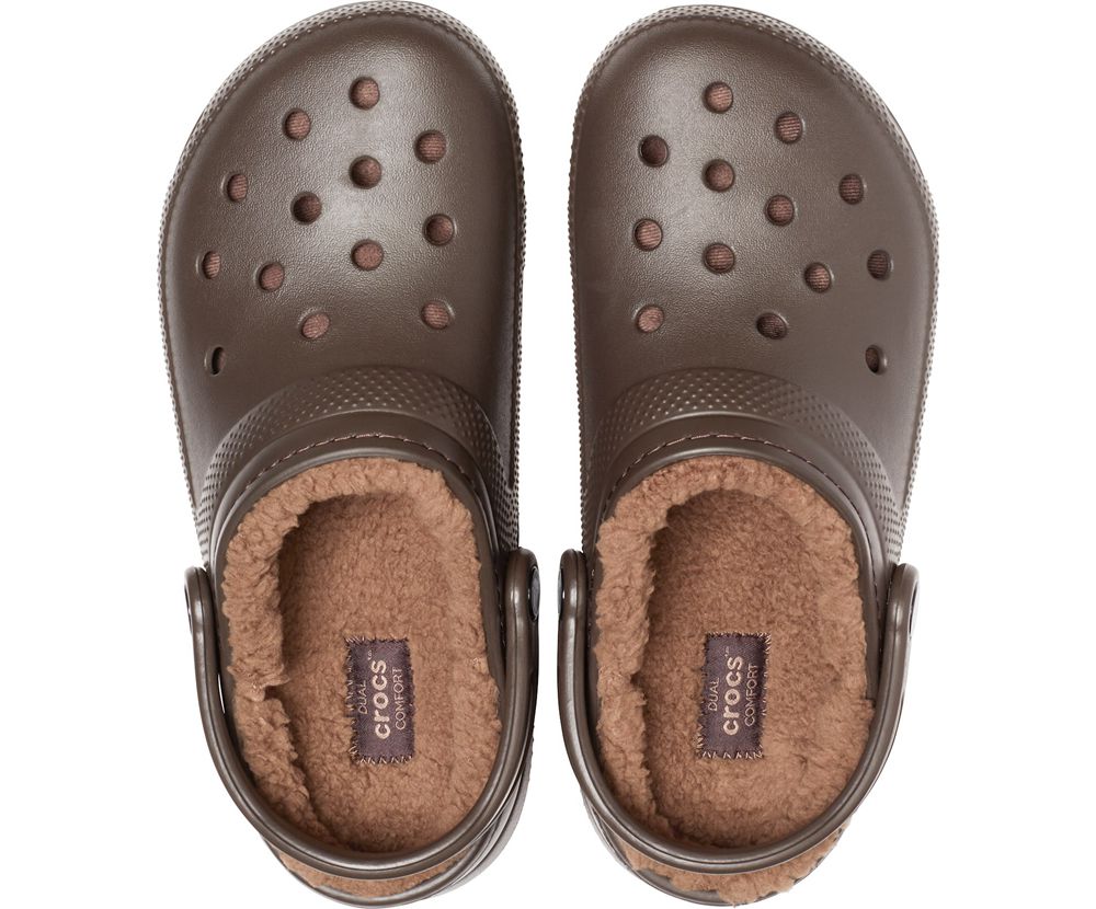 Crocs Classic Forede Træsko Dame Brune | 714-YUEXCF