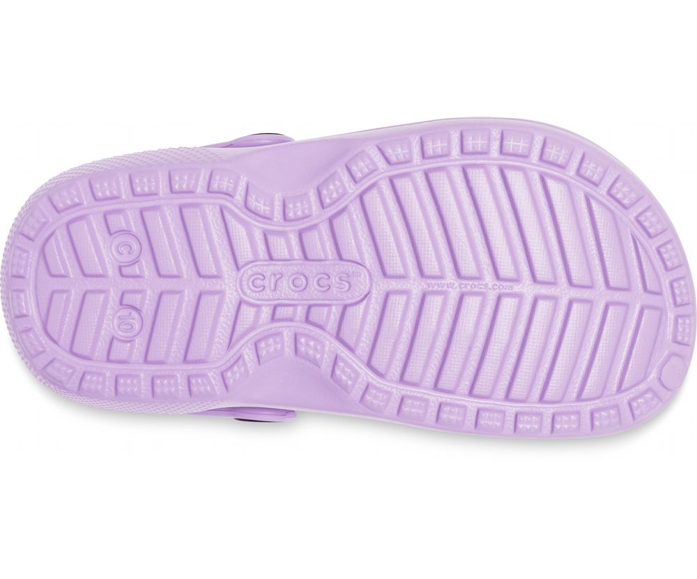 Crocs Classic Forede Træsko Drenge Lilla | 531-GBFTXL