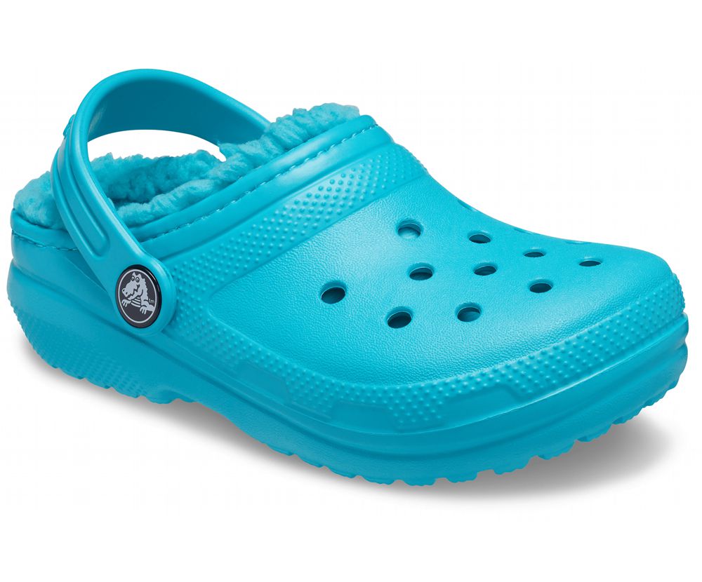 Crocs Classic Forede Tøfler Pige Blå | 657-LCAEIY