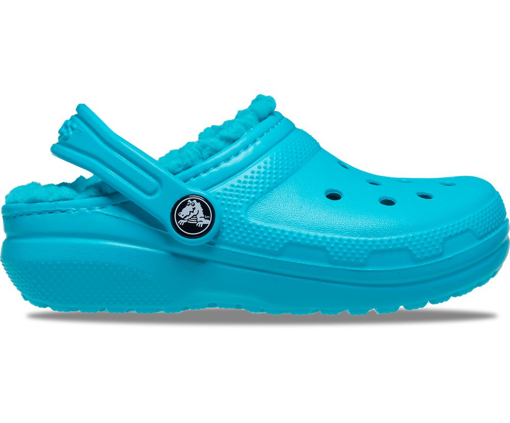 Crocs Classic Forede Tøfler Pige Blå | 657-LCAEIY