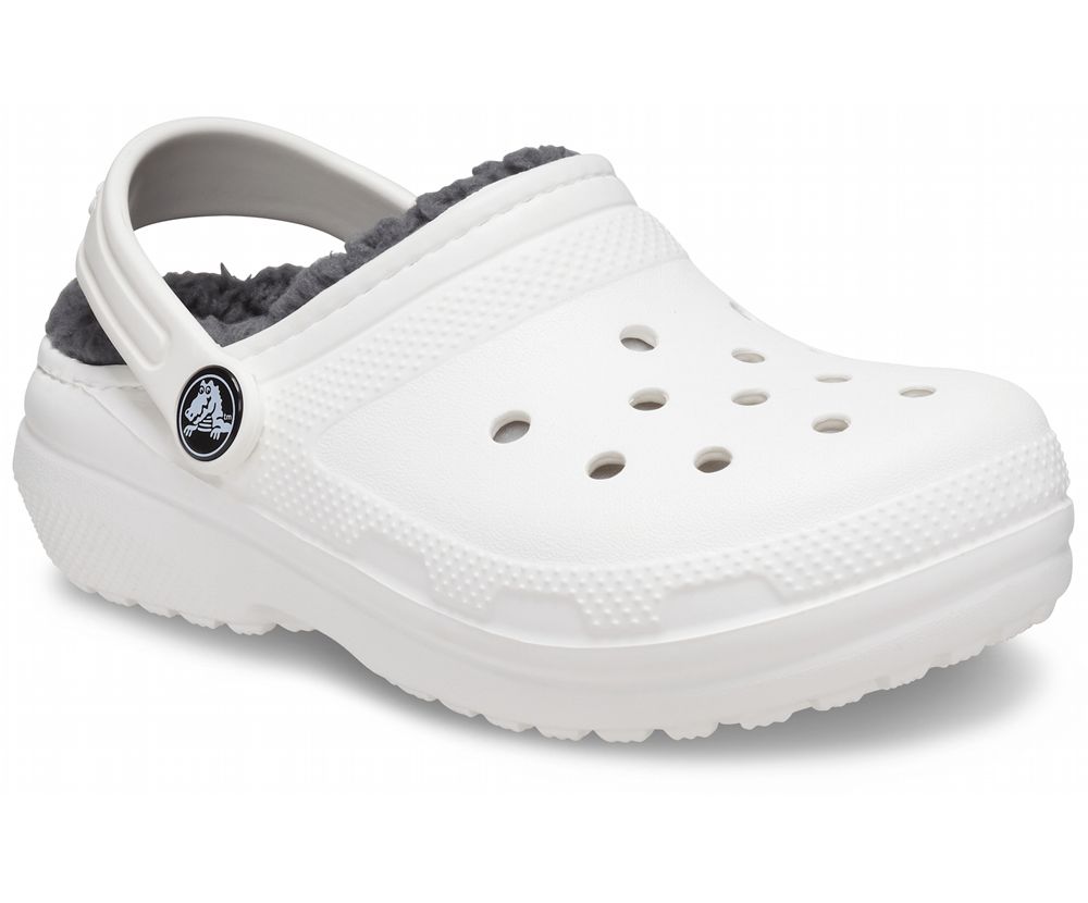 Crocs Classic Forede Tøfler Pige Hvide | 413-FNRHAJ