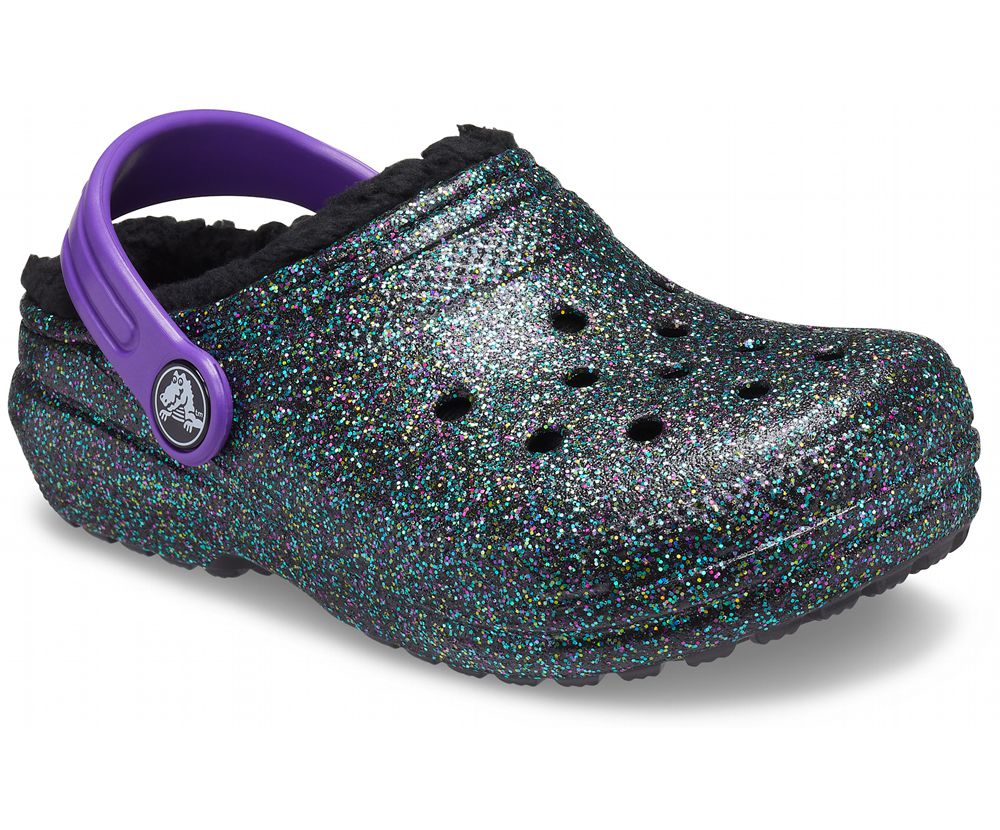 Crocs Classic Glitter Forede Tøfler Drenge Flerfarvede | 305-YAKRDF