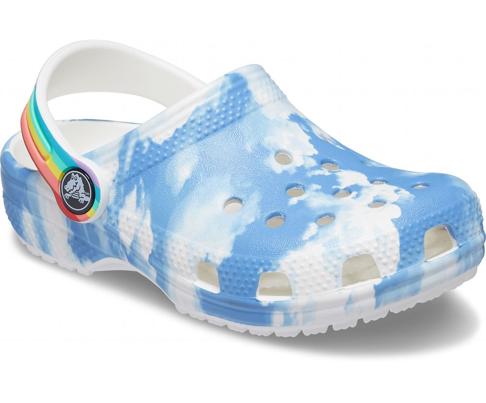 Crocs Classic Out Of This World Ii Træsko Pige Blå | 172-WJHUGI