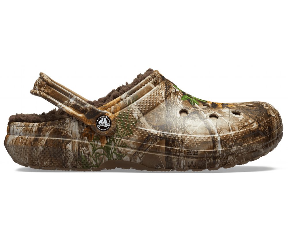 Crocs Classic Realtree Edge® Forede Træsko Dame Brune | 265-BMYFRQ