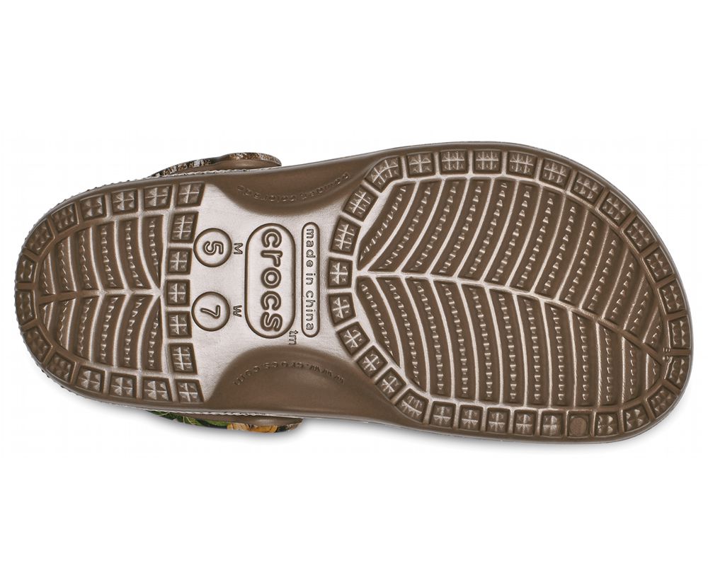 Crocs Classic Realtree Edge® Træsko Herre Brune | 014-RHMIJO