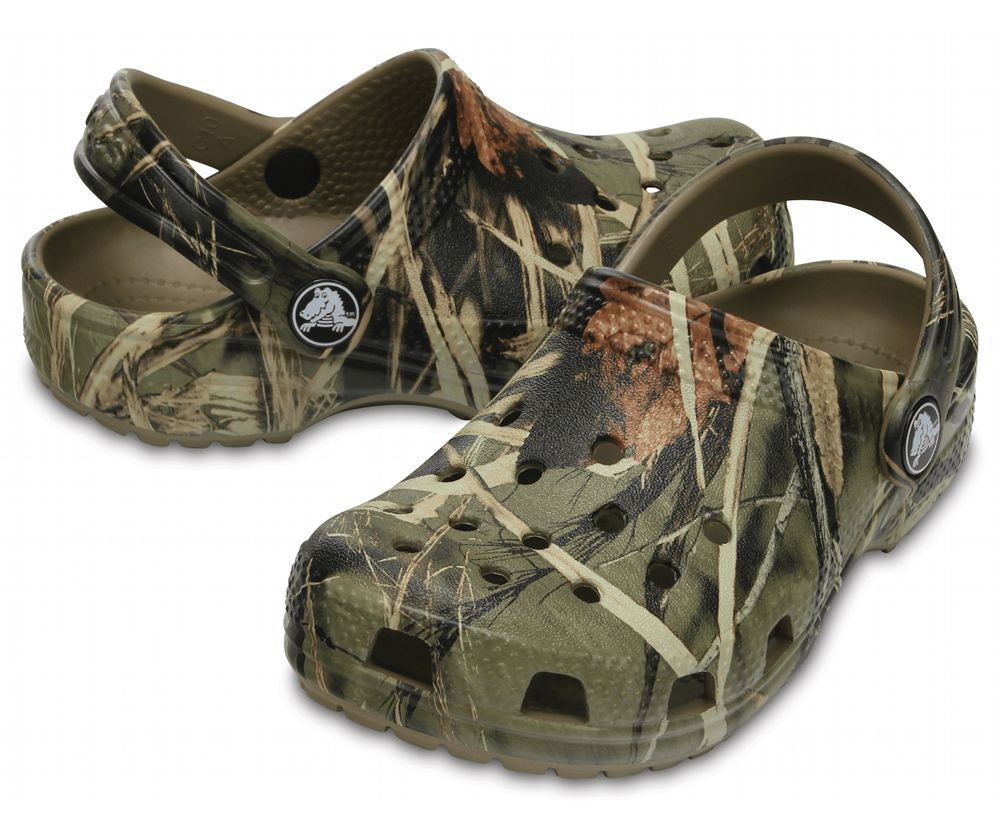 Crocs Classic Realtree® Træsko Drenge Camouflage | 863-GWCYXV