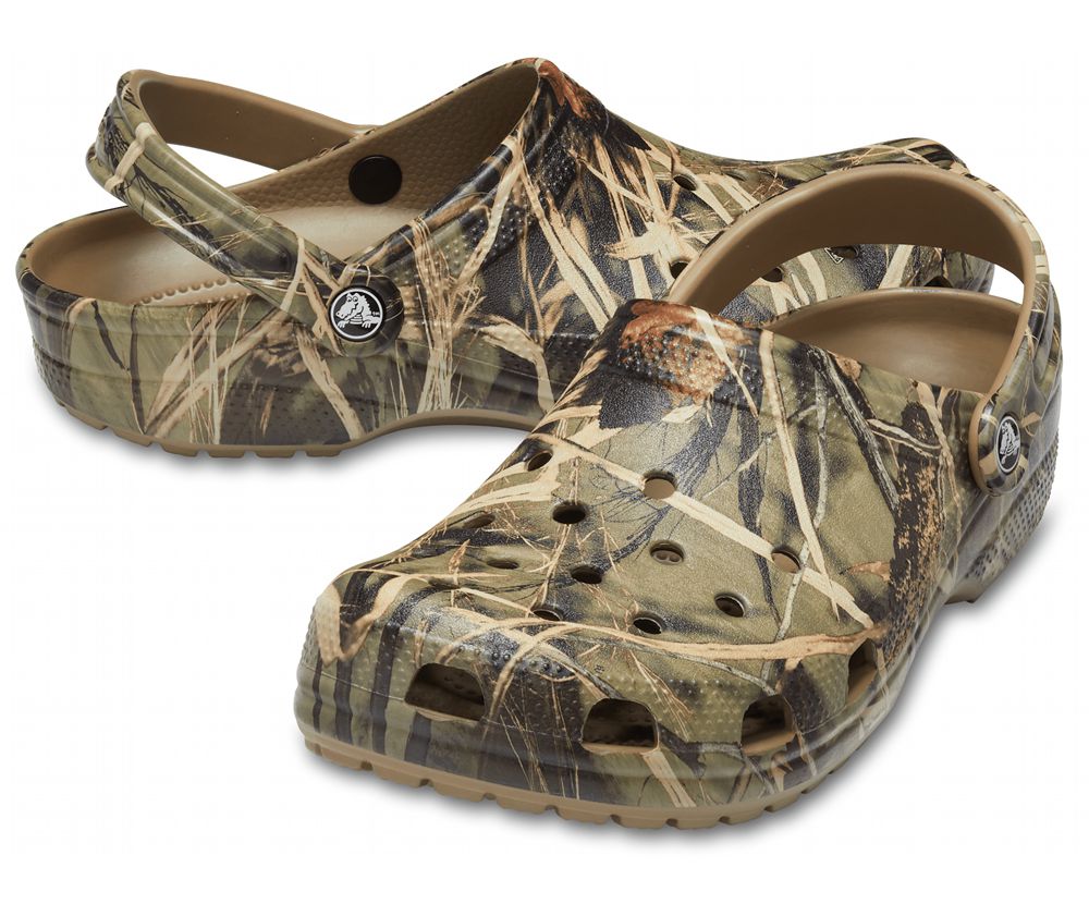 Crocs Classic Realtree® V2 Træsko Herre Camouflage | 419-KFDEUL