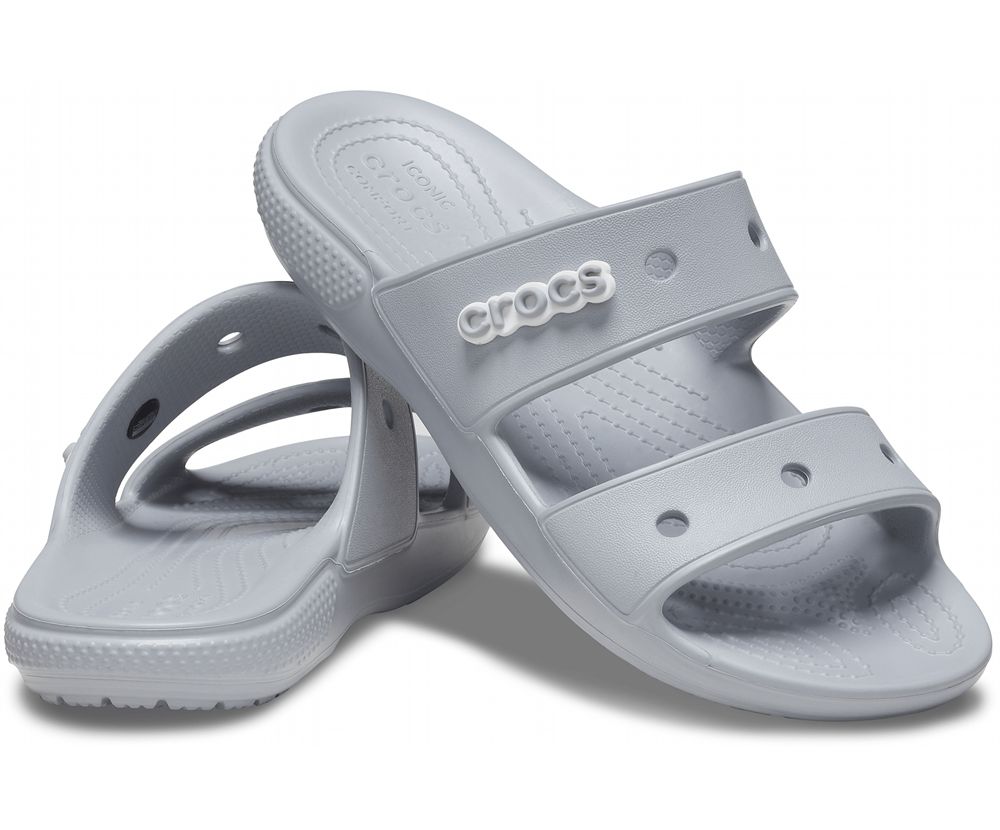 Crocs Classic Sandaler Dame Grå | 410-CHKMAL