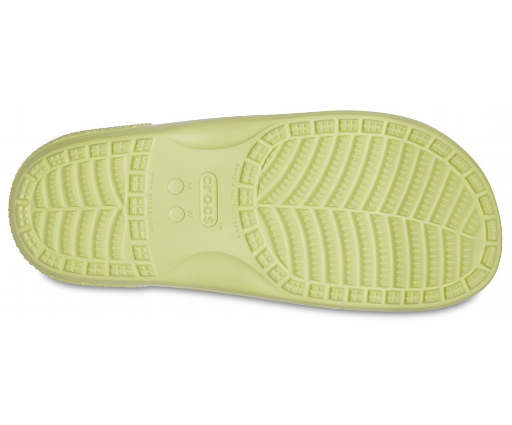 Crocs Classic Sandaler Dame Grøn | 735-NGCSZJ