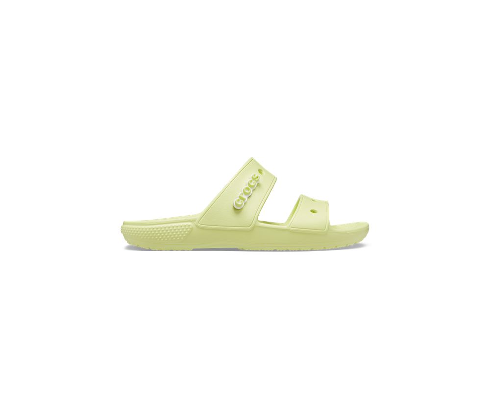 Crocs Classic Sandaler Dame Grøn | 735-NGCSZJ