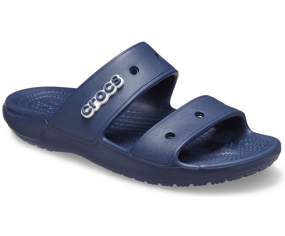 Crocs Classic Sandaler Dame Mørkeblå | 485-QGHIUF