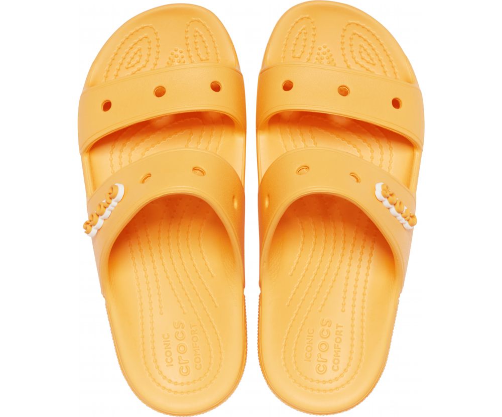 Crocs Classic Sandaler Dame Orange | 459-HQUKBN