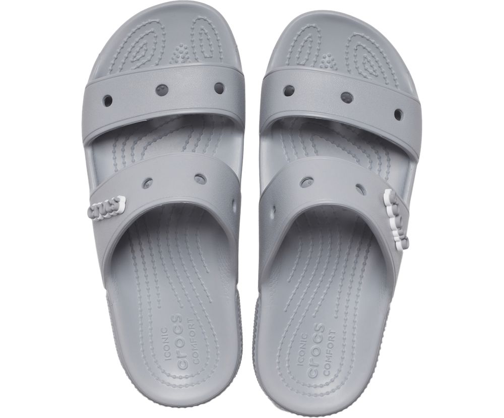 Crocs Classic Sandaler Herre Grå | 512-WCPAIX