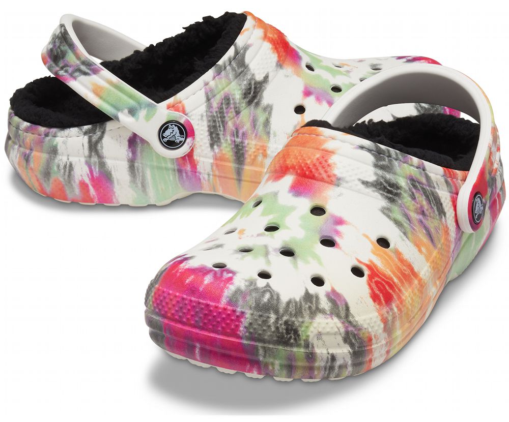 Crocs Classic Tie-Dye Forede Træsko Dame Flerfarvede | 162-YNOUHL