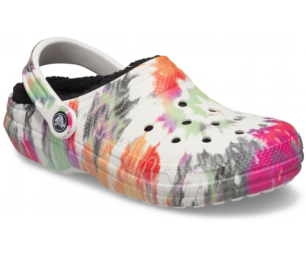 Crocs Classic Tie-Dye Forede Træsko Dame Flerfarvede | 162-YNOUHL