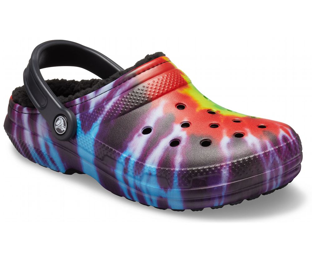 Crocs Classic Tie-Dye Forede Træsko Dame Flerfarvede | 241-YSFDRG