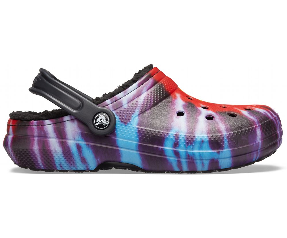 Crocs Classic Tie-Dye Forede Træsko Dame Flerfarvede | 241-YSFDRG