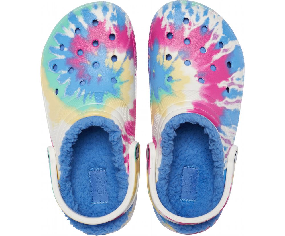 Crocs Classic Tie-Dye Forede Træsko Dame Flerfarvede | 691-IJPAWH