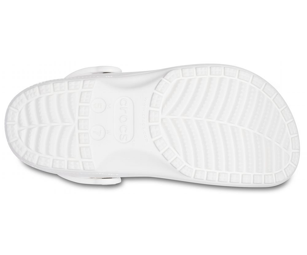 Crocs Classic Translucent Træsko Dame Hvide | 782-DAEQJZ