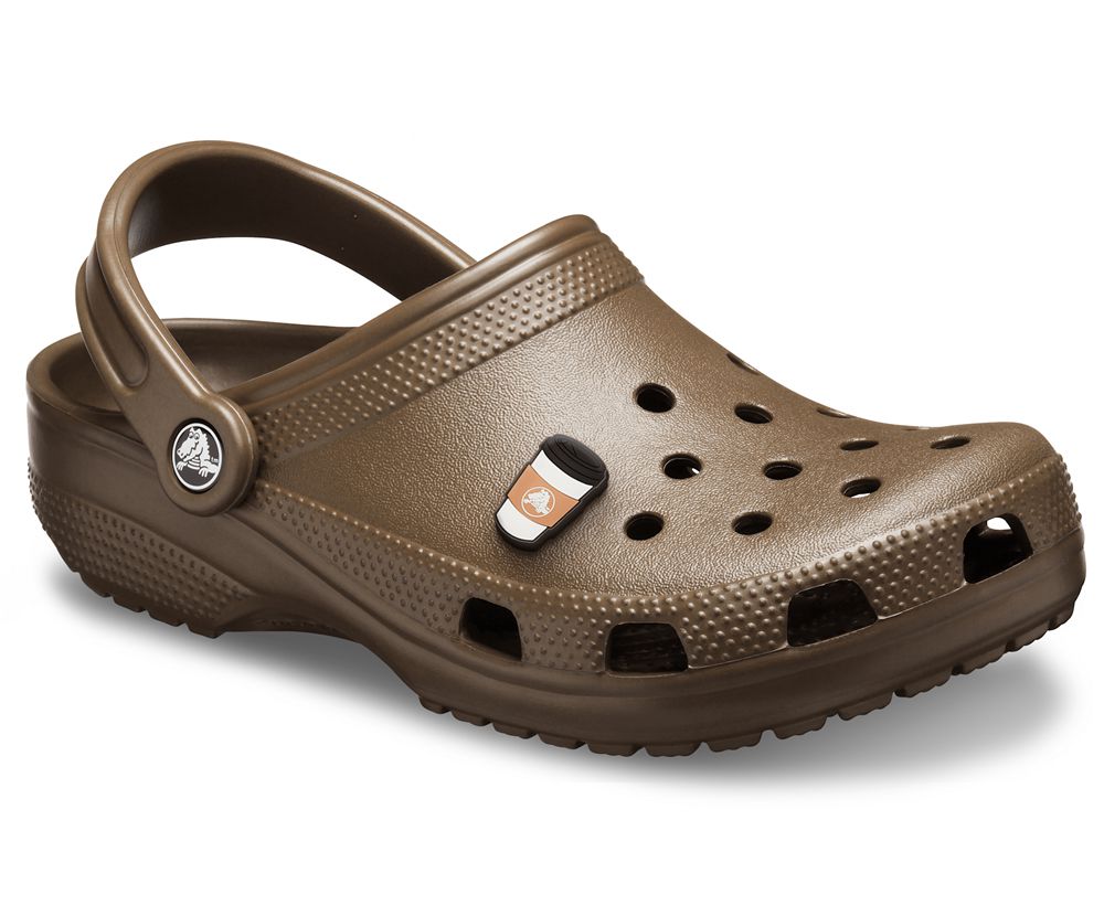 Crocs Classic Træsko Dame Brune | 374-HEJQCD