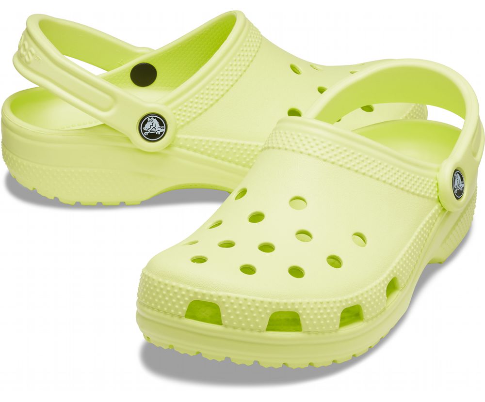 Crocs Classic Træsko Dame Grøn | 657-HJUGIW