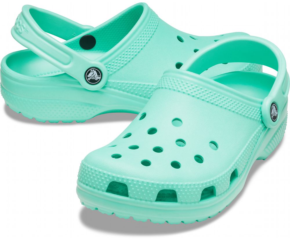 Crocs Classic Træsko Dame Grøn | 714-ZPSYLA