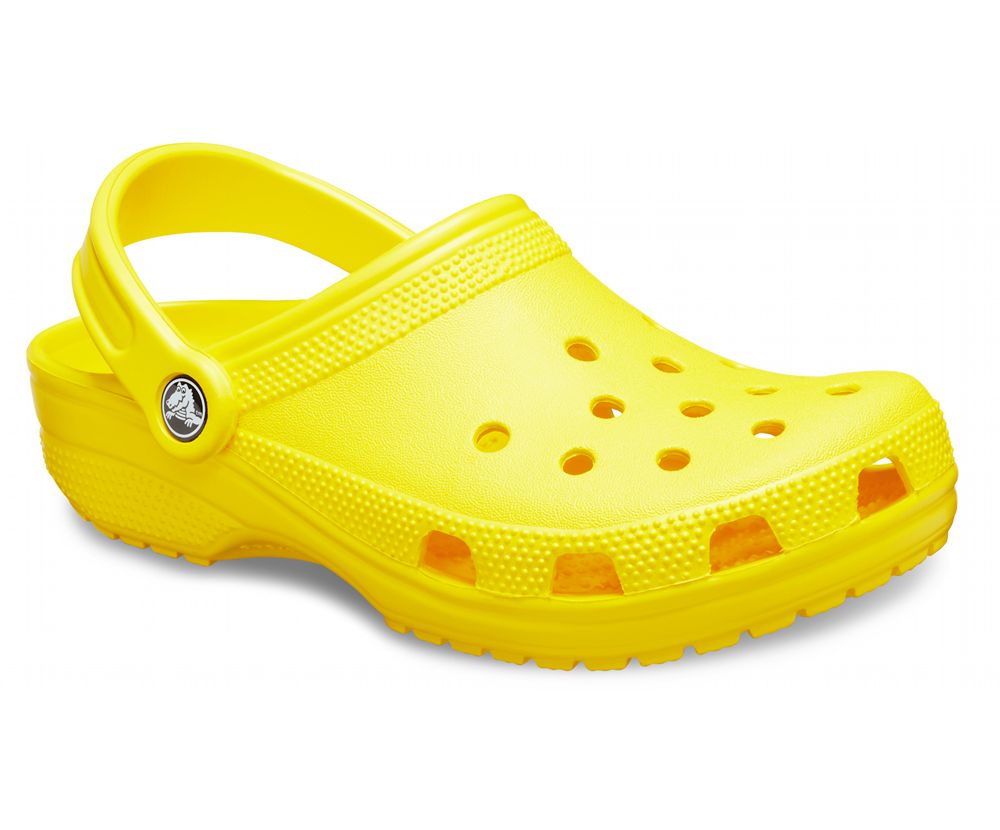 Crocs Classic Træsko Dame Gul | 054-KTBISX