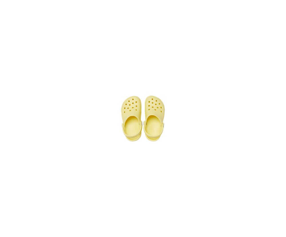 Crocs Classic Træsko Dame Gul | 982-HWRJYS