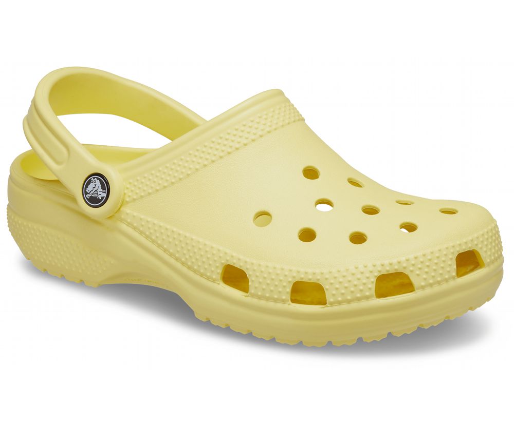 Crocs Classic Træsko Dame Gul | 982-HWRJYS