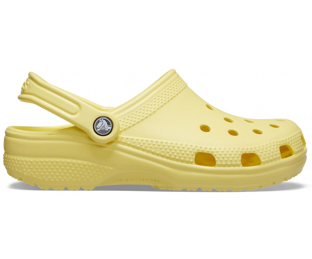 Crocs Classic Træsko Dame Gul | 982-HWRJYS