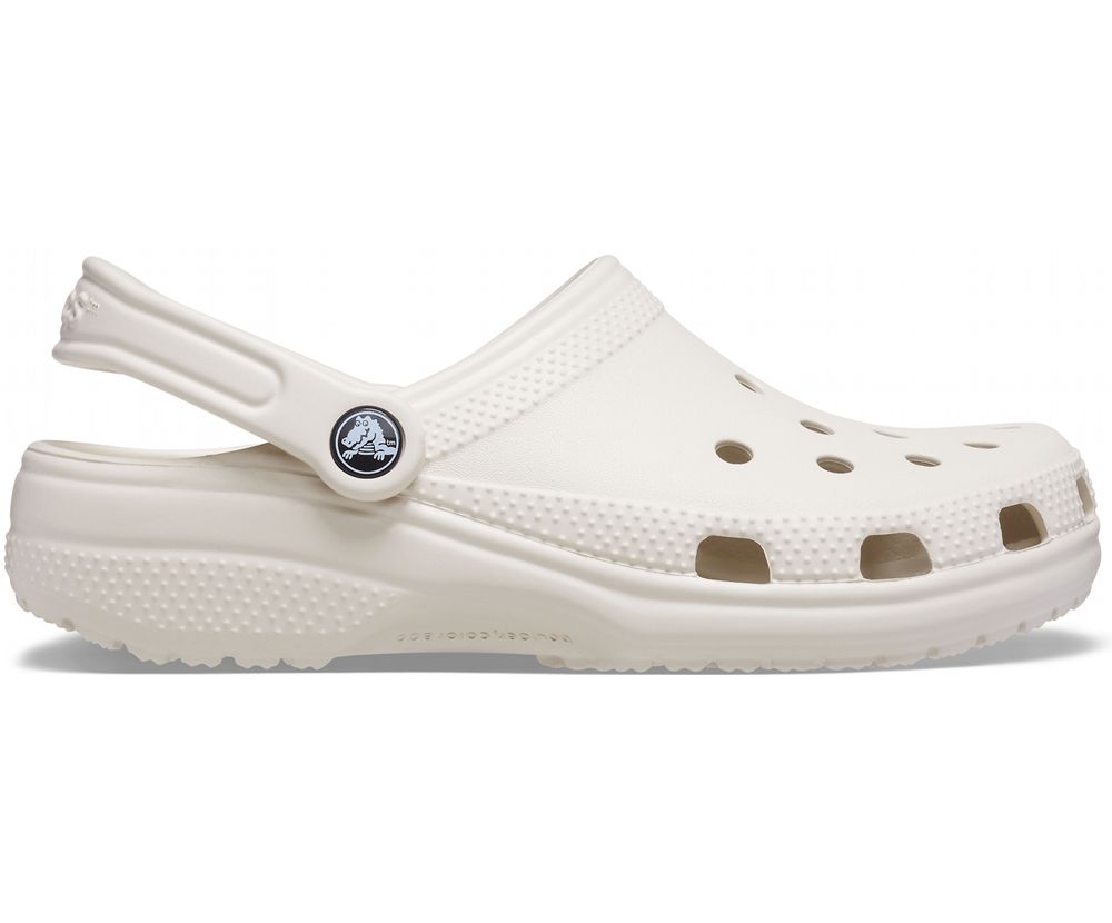 Crocs Classic Træsko Dame Hvide | 726-CFRWBA