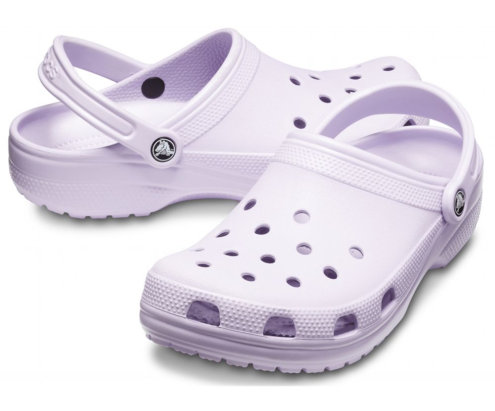 Crocs Classic Træsko Dame Lyselilla | 950-DGTQNR