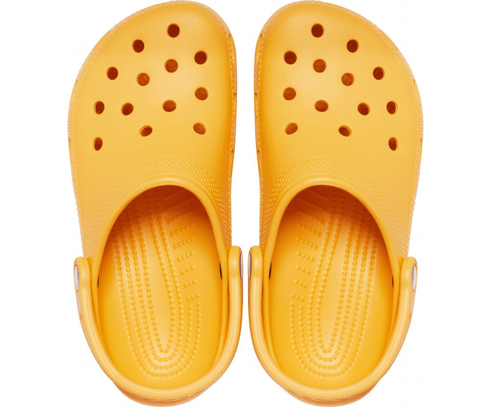 Crocs Classic Træsko Dame Orange | 348-ZATEKX