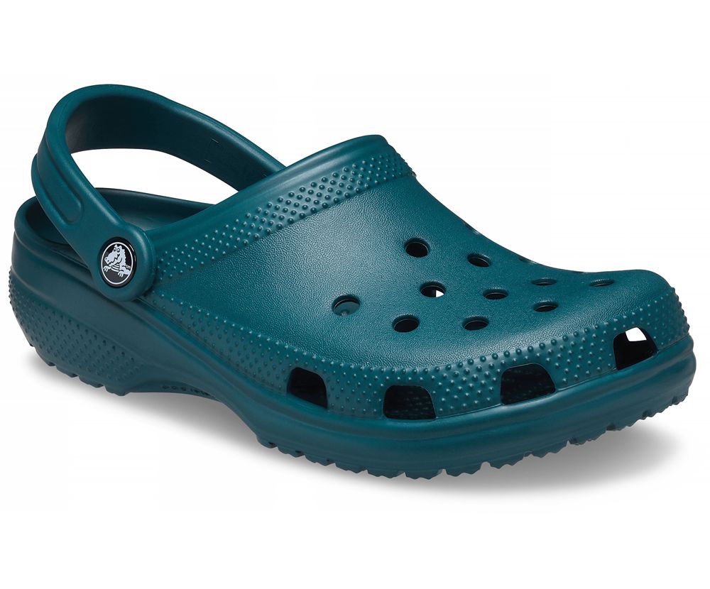 Crocs Classic Træsko Dame Turkis | 470-HLUKOB