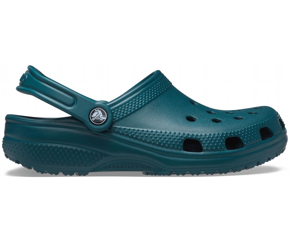 Crocs Classic Træsko Dame Turkis | 470-HLUKOB