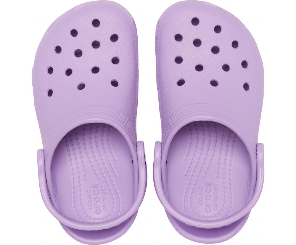 Crocs Classic Træsko Drenge Lilla | 096-IQRYDP