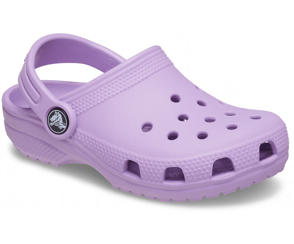 Crocs Classic Træsko Drenge Lilla | 096-IQRYDP