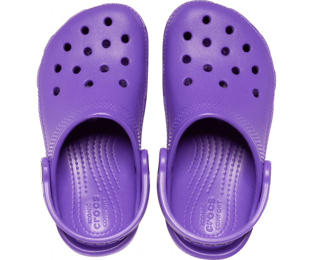 Crocs Classic Træsko Drenge Lilla | 308-VHDKCA