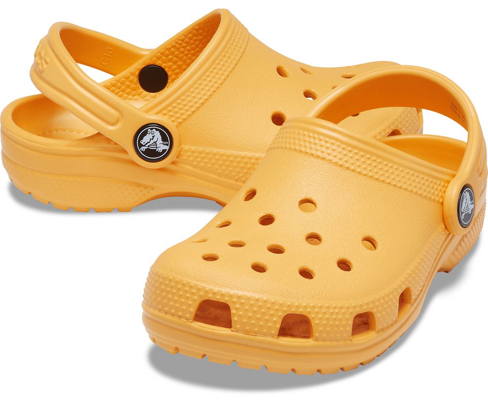 Crocs Classic Træsko Drenge Orange | 948-SXDTMH