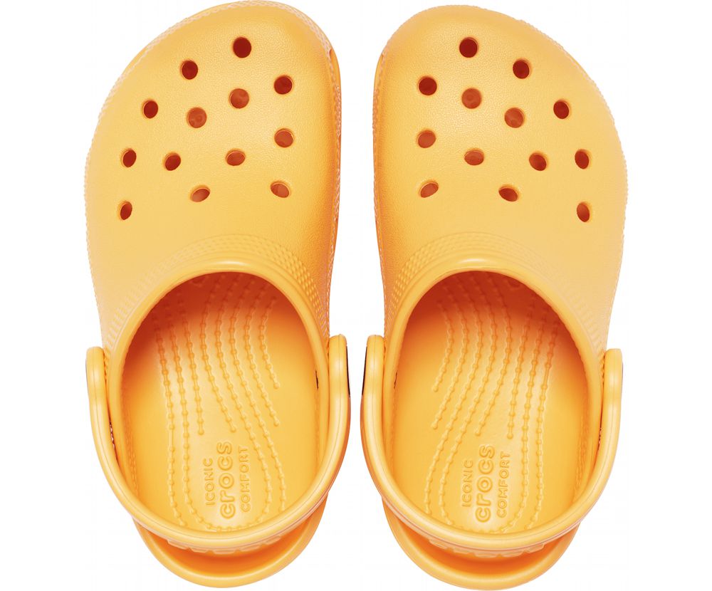 Crocs Classic Træsko Drenge Orange | 948-SXDTMH