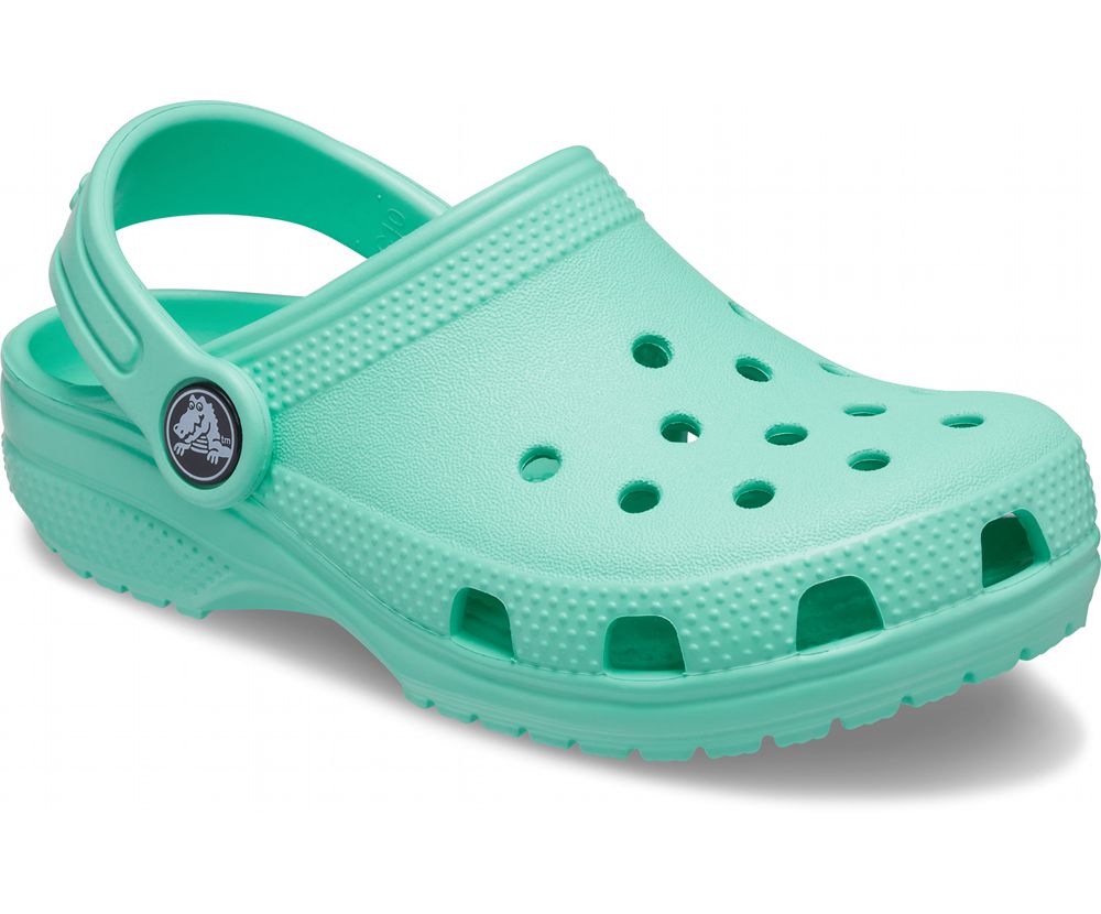 Crocs Classic Træsko Drenge Turkis | 304-HIGFVB