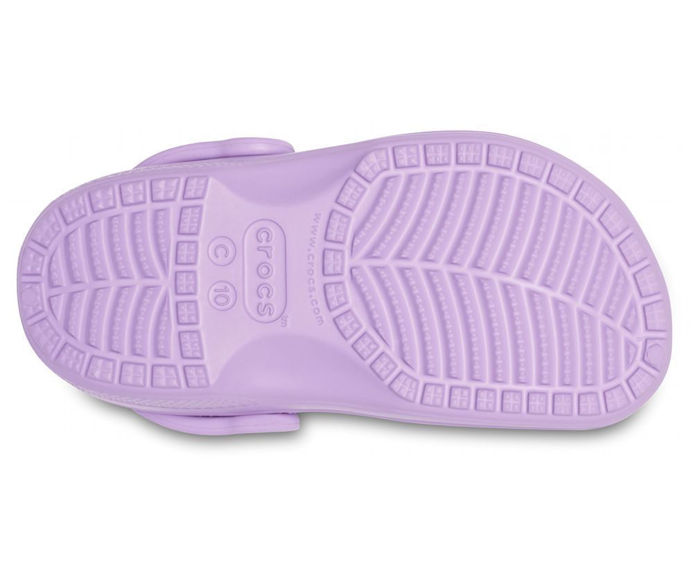 Crocs Classic Træsko Pige Lilla | 805-IDWEZK