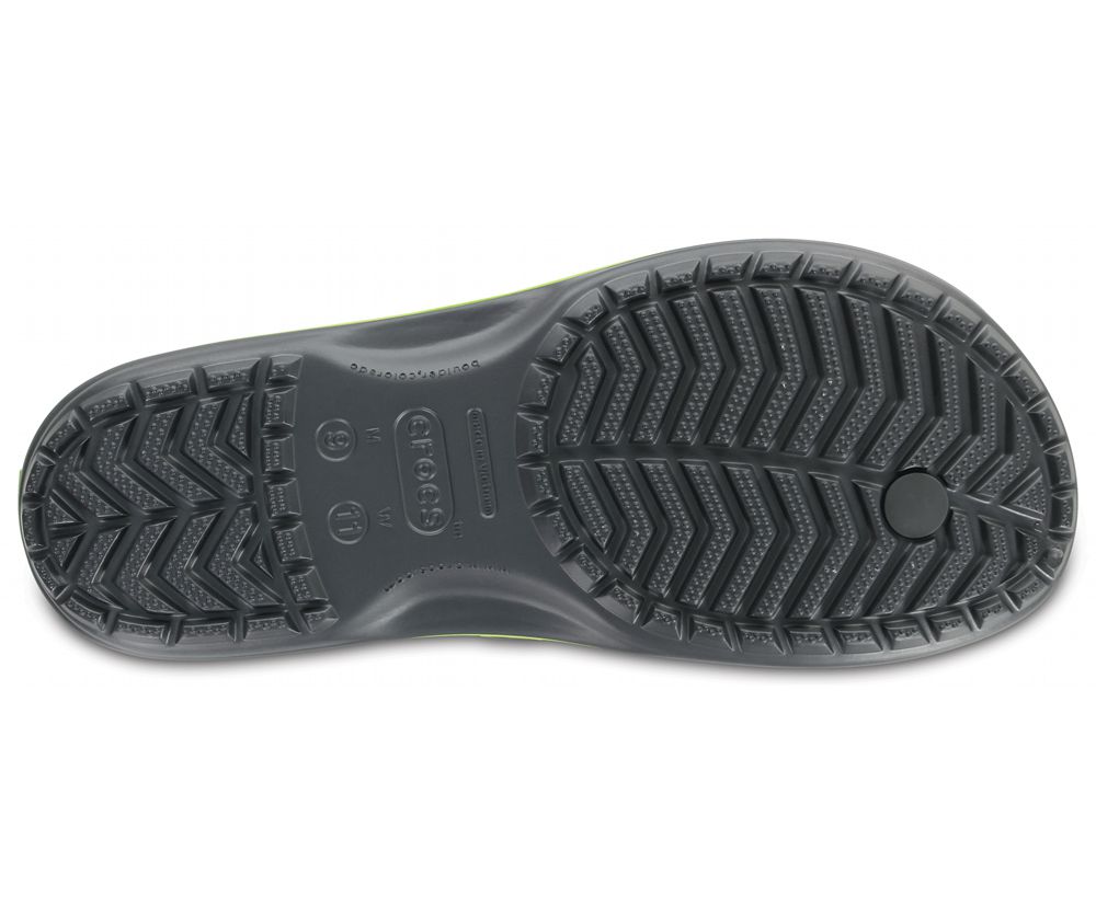 Crocs Crocband™ Flip Sandaler Dame Grå | 640-EDJAWN