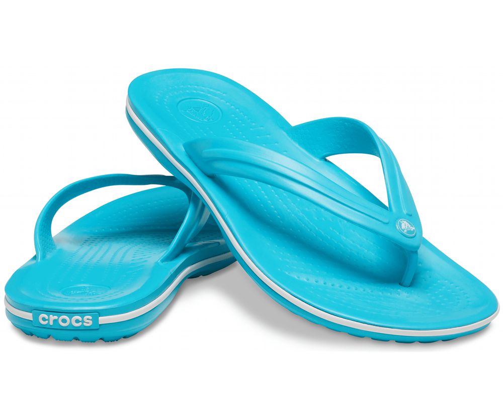 Crocs Crocband™ Flip Sandaler Dame Turkis | 618-DCHGWJ